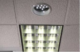 Применения светильников с белыми СД в офисном освещении