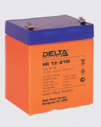 Delta_HR12-21w, Свинцово-кислотные аккумуляторы
