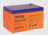 Delta_HR12-51w, Свинцово-кислотные аккумуляторы