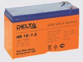 Delta_HR12-7.2, Свинцово-кислотные аккумуляторы