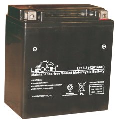 LT16-3, Герметизированные аккумуляторные батареи