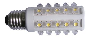 LSM-30D-04W-T-E27, Светодиодная лампа 4.5Вт, дневной белый свет, цоколь E27, тип тубус, 30 светодиодов