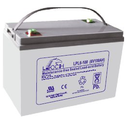 LPL6-100, Герметизированные аккумуляторные батареи серии LPL