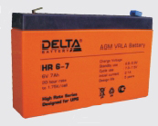 Delta_HR6-7, Свинцово-кислотные аккумуляторы