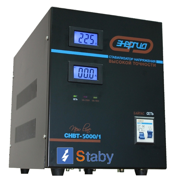 Hybrid СНВТ-5000/1, Стабилизатор напряжения Энергия Hybrid СНВТ-5000/1