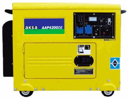 AAP 4200DE, Дизельный генератор AKSA AAP 4200DE
