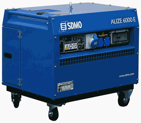 ALIZE 6000 E, Бензиновый генератор SDMO ALIZE 6000 E