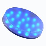 Micro-Lynx LED 1.5W  Blue Clear, Светодиодная лампа 1.5Вт, синий цвет, цоколь GX53, покрытие лампы прозрачное