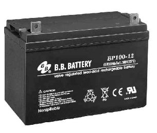 BP100-12, Герметизированные клапанно-регулируемые необслуживаемые свинцово-кислотные аккумуляторные батареи