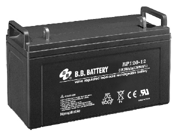 BP120-12, Герметизированные клапанно-регулируемые необслуживаемые свинцово-кислотные аккумуляторные батареи