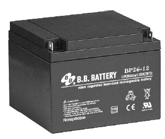 BP26-12, Герметизированные клапанно-регулируемые необслуживаемые свинцово-кислотные аккумуляторные батареи