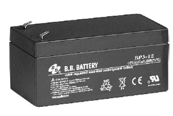 BP3-12, Герметизированные клапанно-регулируемые необслуживаемые свинцово-кислотные аккумуляторные батареи