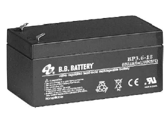 BP3.6-12, Герметизированные клапанно-регулируемые необслуживаемые свинцово-кислотные аккумуляторные батареи