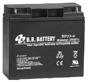 BP33-6, Герметизированные клапанно-регулируемые необслуживаемые свинцово-кислотные аккумуляторные батареи