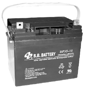 BP35-12(H), Герметизированные клапанно-регулируемые необслуживаемые свинцово-кислотные аккумуляторные батареи