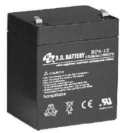 BP4-12, Герметизированные клапанно-регулируемые необслуживаемые свинцово-кислотные аккумуляторные батареи