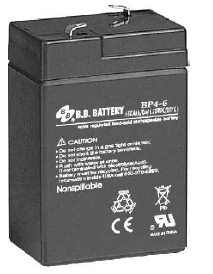 BP4-6, Герметизированные клапанно-регулируемые необслуживаемые свинцово-кислотные аккумуляторные батареи