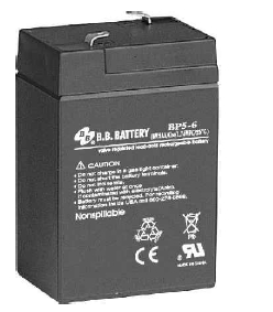BP5-6, Герметизированные клапанно-регулируемые необслуживаемые свинцово-кислотные аккумуляторные батареи