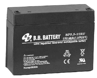 BP5.5-12RT, Герметизированные клапанно-регулируемые необслуживаемые свинцово-кислотные аккумуляторные батареи
