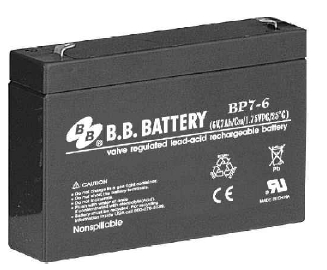 BP7-6, Герметизированные клапанно-регулируемые необслуживаемые свинцово-кислотные аккумуляторные батареи