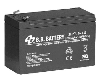BP7.5-12, Герметизированные клапанно-регулируемые необслуживаемые свинцово-кислотные аккумуляторные батареи