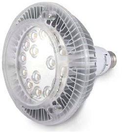 GL-BR40-9WW-E26, Светодиодная лампа 10.4Вт, теплый белый свет, цоколь E26