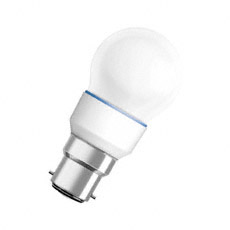 DECO CL P BL B22, Светодиодная лампа 1.2Вт, синего цвета, цоколь B22, колба матированная