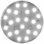 Micro-Lynx LED 5W White Clear, Светодиодная лампа 5Вт, белый теплый цвет, цоколь GX53, покрытие лампы прозрачное