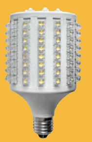 CORN128-128L-E27-WW, Лампа светодиодная 19Вт, белый теплый свет, цоколь E27