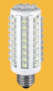 CORN72-72L-E27-WW, Лампа светодиодная 11Вт, белый теплый свет, цоколь E27