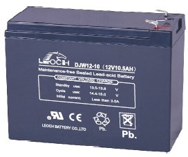 DJW12-10H, Герметичный необслуживаемый аккумулятор общего применения