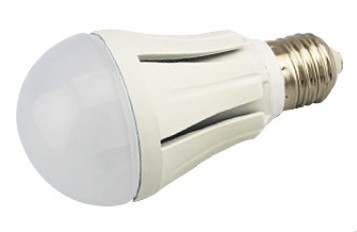 E27 MDB-G60-10W White, Светодиодные лампы на базе 3х1W, 5х1W, 5x2W, 7x1W, 7x2W, 9x1W светодиодов. Корпус ШАР 220B. Цоколь E27