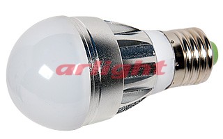 ECOLAMP E27 A5-5x1WB CW G50, Светодиодная лампа 5Вт, белый холодный свет, цоколь E27