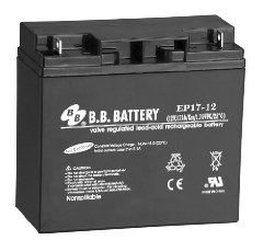 EP17-12, Герметизированные клапанно-регулируемые необслуживаемые свинцово-кислотные аккумуляторные батареи