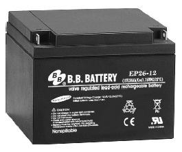 EP26-12, Герметизированные клапанно-регулируемые необслуживаемые свинцово-кислотные аккумуляторные батареи