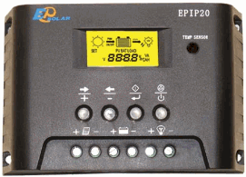 EPIP20-LT, EPIP20-LT 12/24В Контроллер заряда с таймером и часами