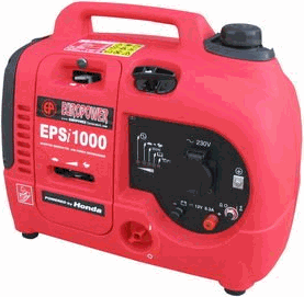 EPSi1000, Бензиновый генератор для похода и рыбалки (инвертор) EPSi1000 1кВт