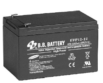 EVP12-12, Герметизированные клапанно-регулируемые необслуживаемые свинцово-кислотные аккумуляторные батареи