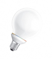 DECO G95 CC, Светодиодная лампа 1Вт, с меняющимися цветами, цоколь E27, колба матированная