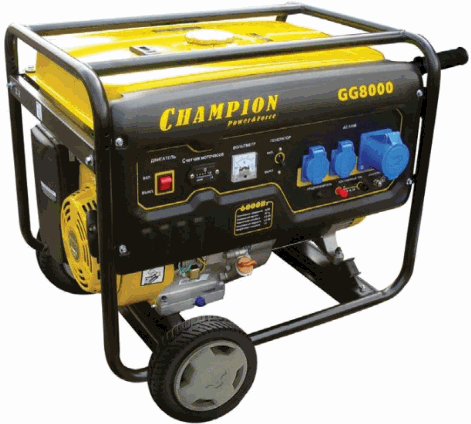 GG8000, Бензиновый генератор Champion GG 8000