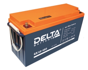 Delta_GX12-150, Свинцово-кислотные аккумуляторы, выполненные по технологии GEL