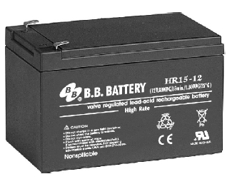 HR15-12, Герметизированные клапанно-регулируемые необслуживаемые свинцово-кислотные аккумуляторные батареи