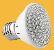HR20-H-94L-E27-WW, Лампа светодиодная 4.7Вт, теплый белый свет, цоколь E27