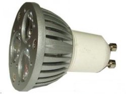 JCDR-GU10-3W-CW, Светодиодная лампа 3Вт, цоколь GU10