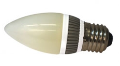 KALU 1.8W SMD Kerze E27 WW, Светодиодная лампа 1.8Вт, теплый белый свет, цоколь E27, колби типа "груша"