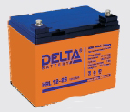 Delta_HRL12-26, Свинцово-кислотные аккумуляторы