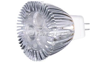 ECOSPOT MR11 A3-3x1W WW 30°, Светодиодная лампа 3Вт, теплый белый свет, цоколь GU4
