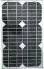 LAX-10W, Фотоэлектрический модуль(солнечная батарея) мощностью 10Ватт, рабочее напряжение 17Вольт.