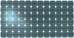 LAX-150W, Фотоэлектрический модуль(солнечная батарея) мощностью 150 Ватт, рабочее напряжение 34.4 Вольт.