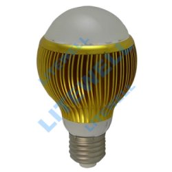 LED-10W/27 WW, Светодиодная лампа 10Вт, цоколь E27, теплый белый цвет